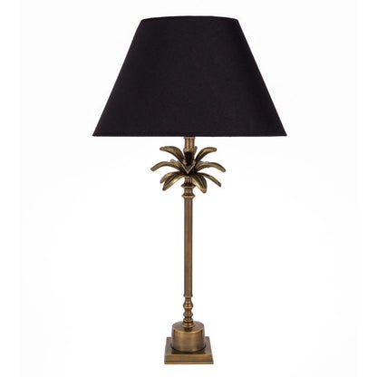 Ceylon Antiqued Brass Lamp Base