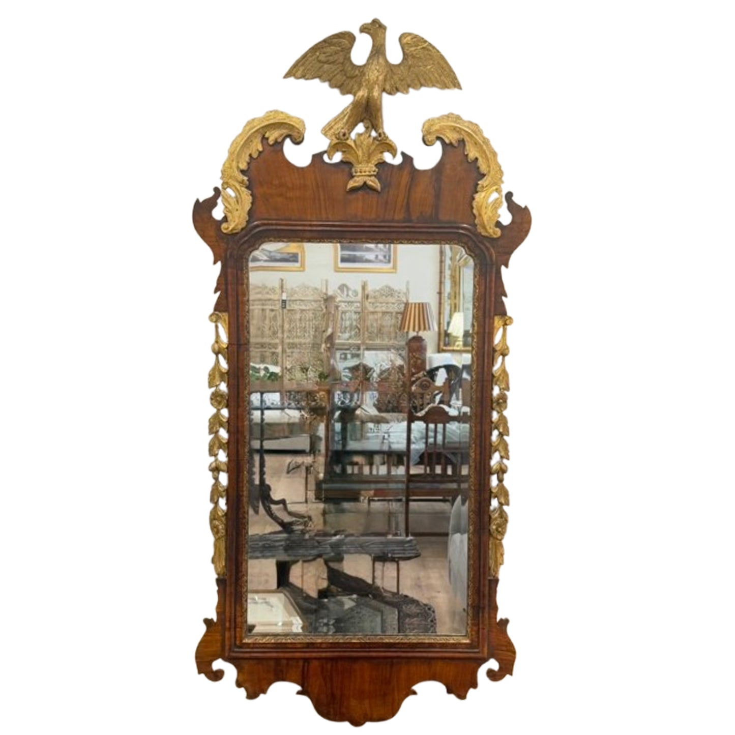 Mahogany ‘Ho Ho Bird’ Fret Mirror