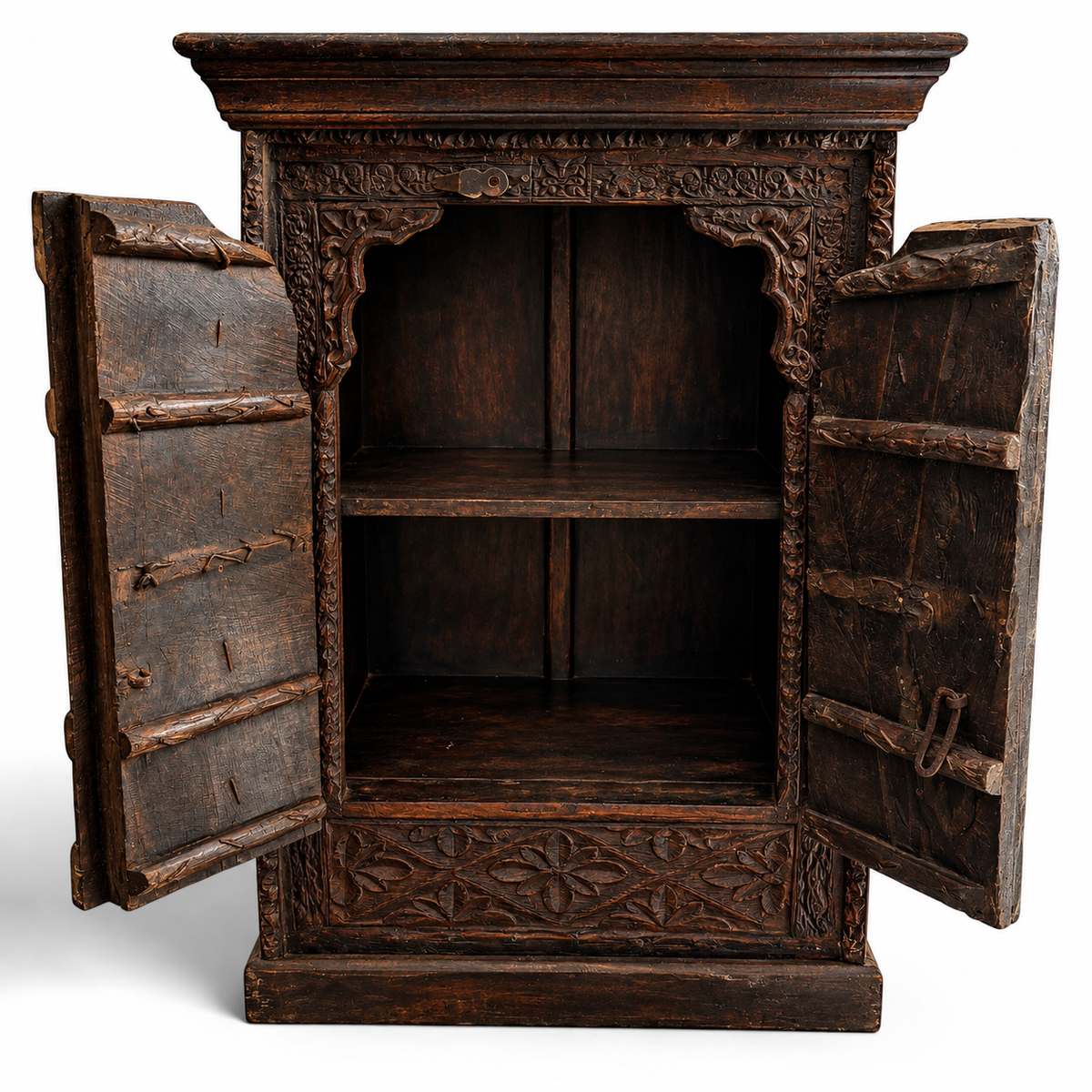 Indian Reclaimed Door Cabinet