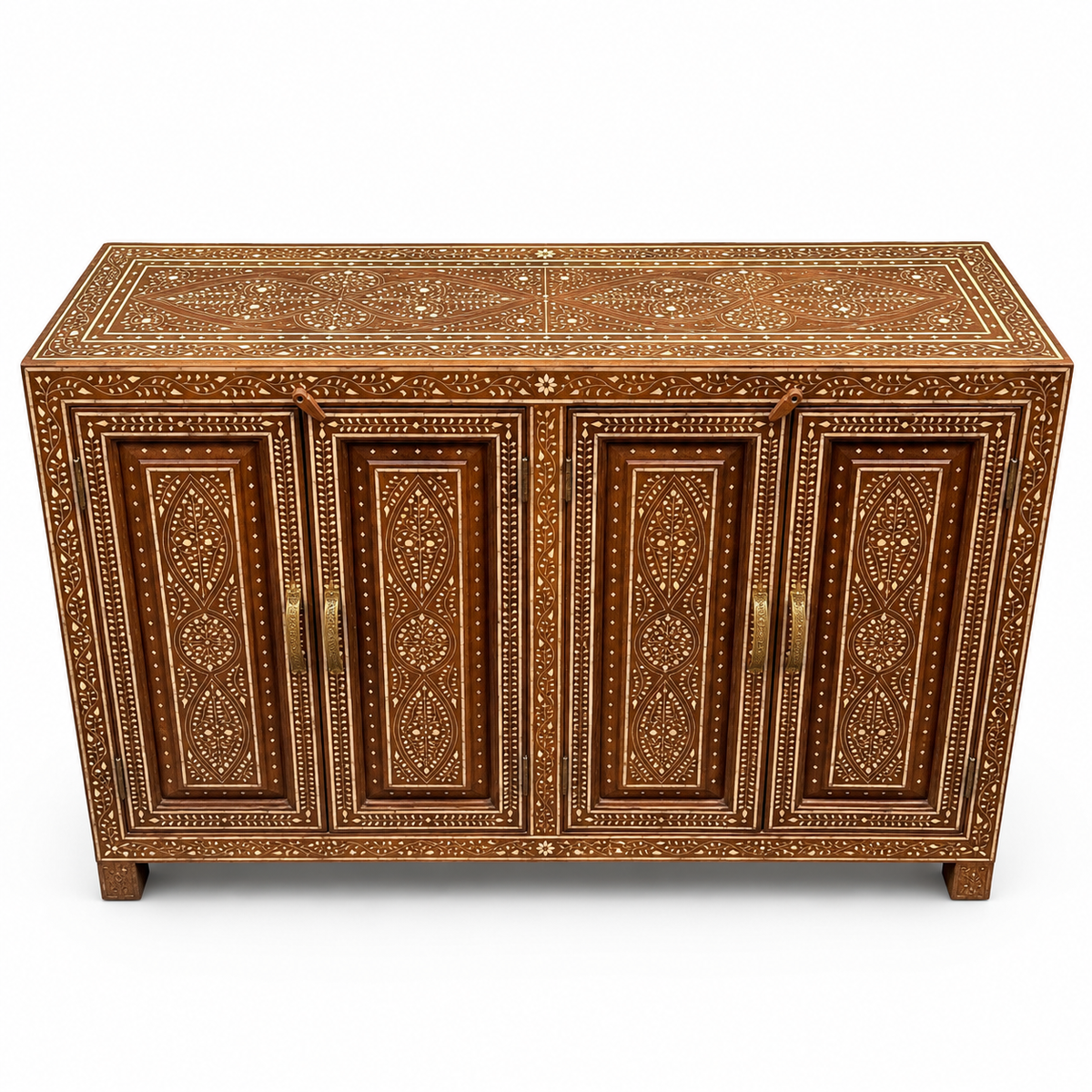 Indian Bone Inlay Sideboard