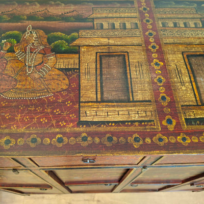 Indian Narrative Panel Cabinet