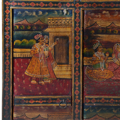 Indian Narrative Panel Cabinet