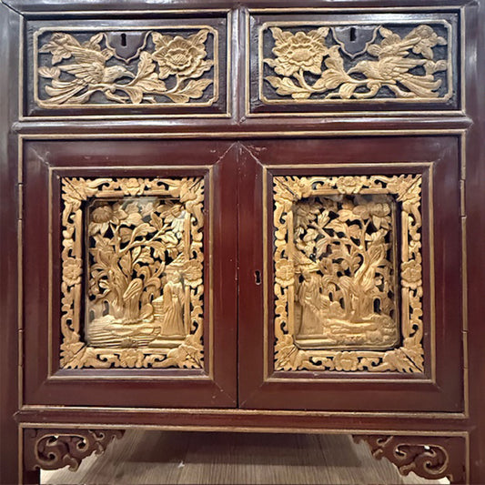 Chinese Lacquered Cabinet