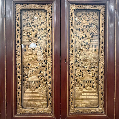 Chinese Lacquered Cabinet