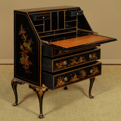 Antique Chinoiserie Writing Bureau