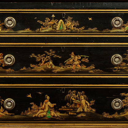 Antique Chinoiserie Writing Bureau