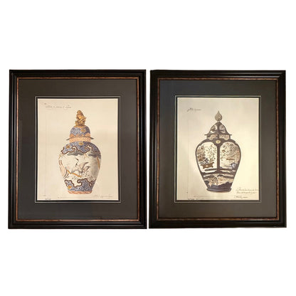 A Pair Of Ginger Jar Prints
