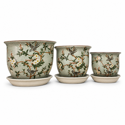 Cherry Blossom Small Planter
