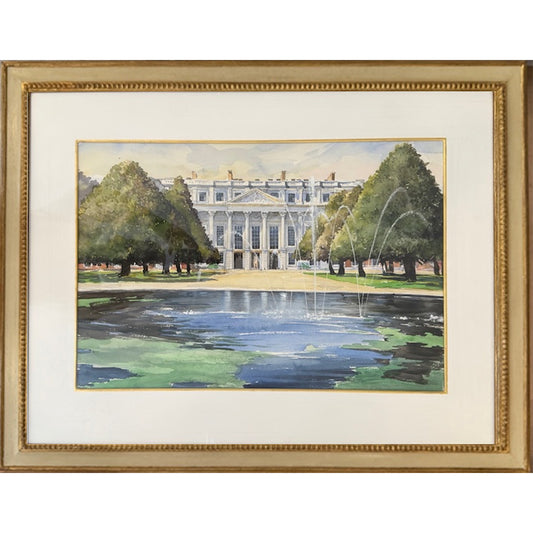 Original Watercolour Of Hampton Court