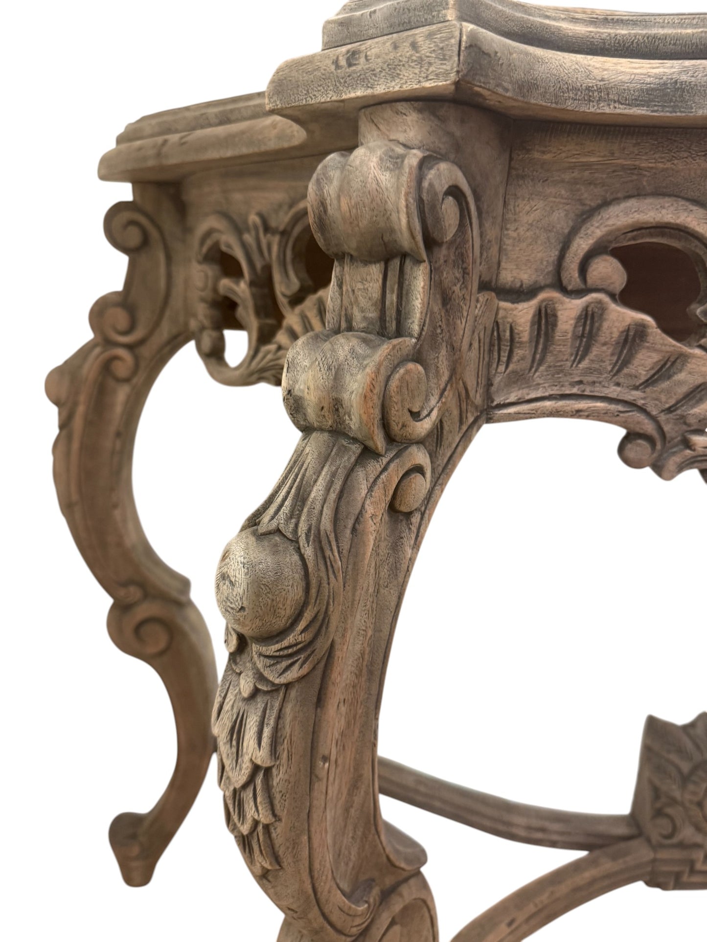 Hand Carved Console Table