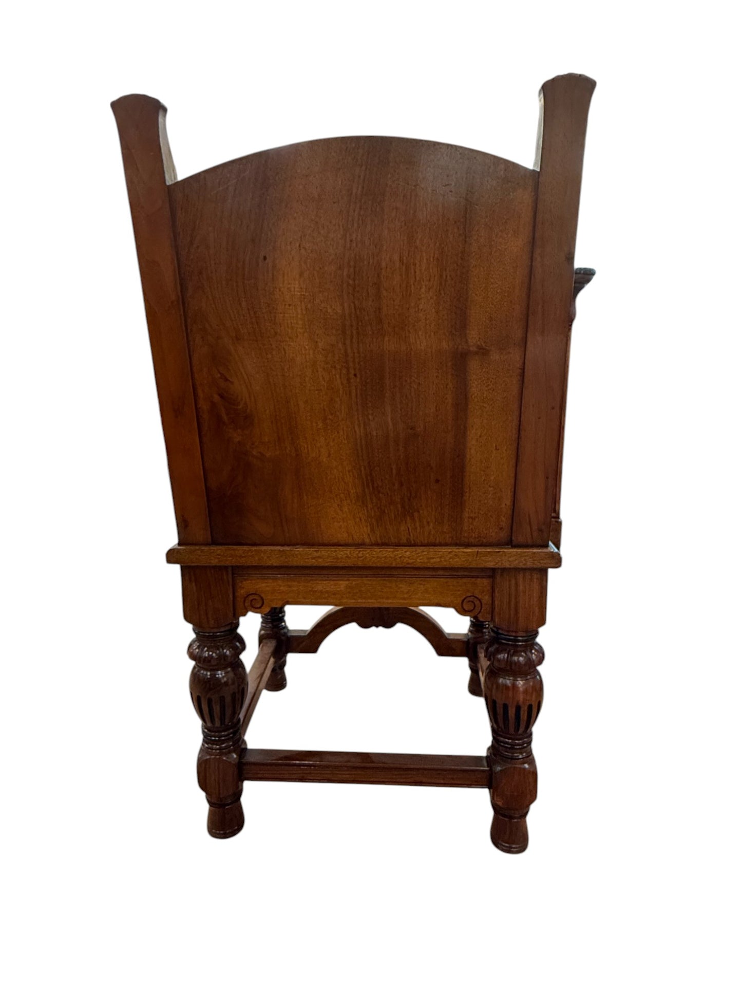 An Exceptional Pair Of Mahogany Hall Chairs In The Style Of Gillows
