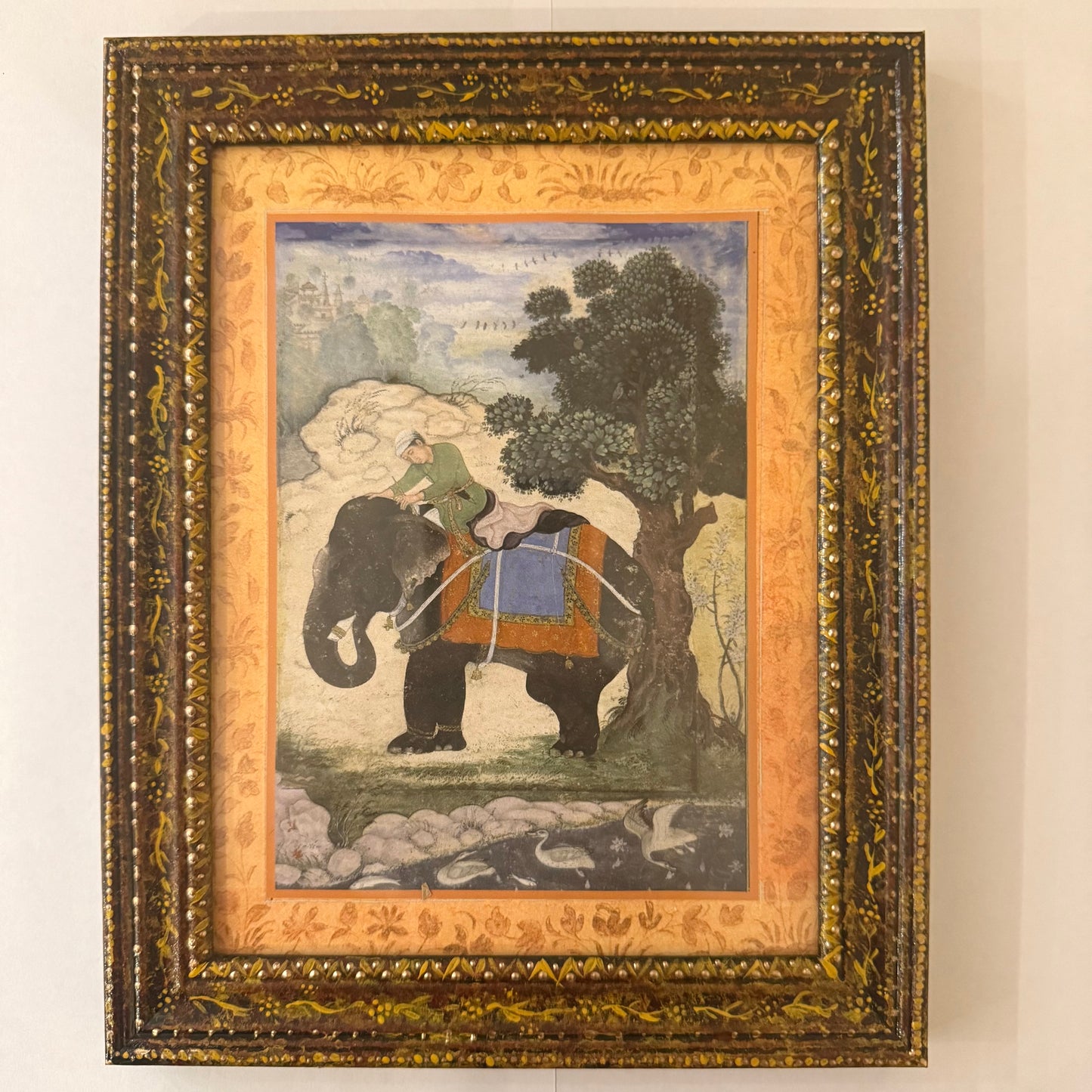 Mughal Elephant Miniature Print