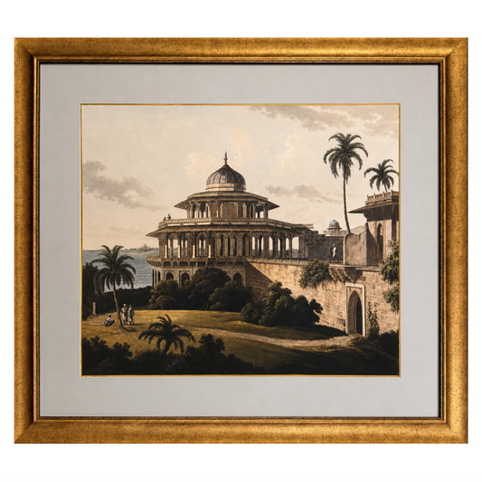 The Chalees Satoon in the Fort of Allahabad on the River Jumma