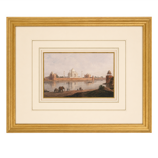 Framed View of the Taj Mahal
